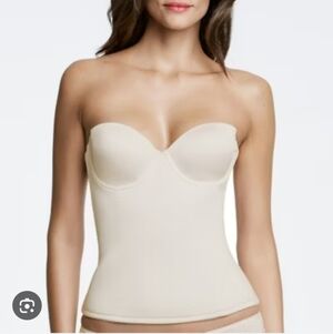 DOMINIQUE | Paige Underwire Bustier 8500 In Bone cream Sz 42D